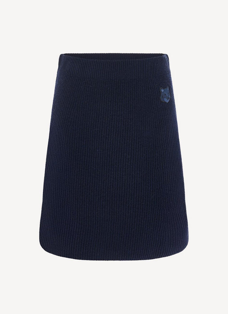 Maison Kitsune - All Over Stars Skirt - Navy - Femme