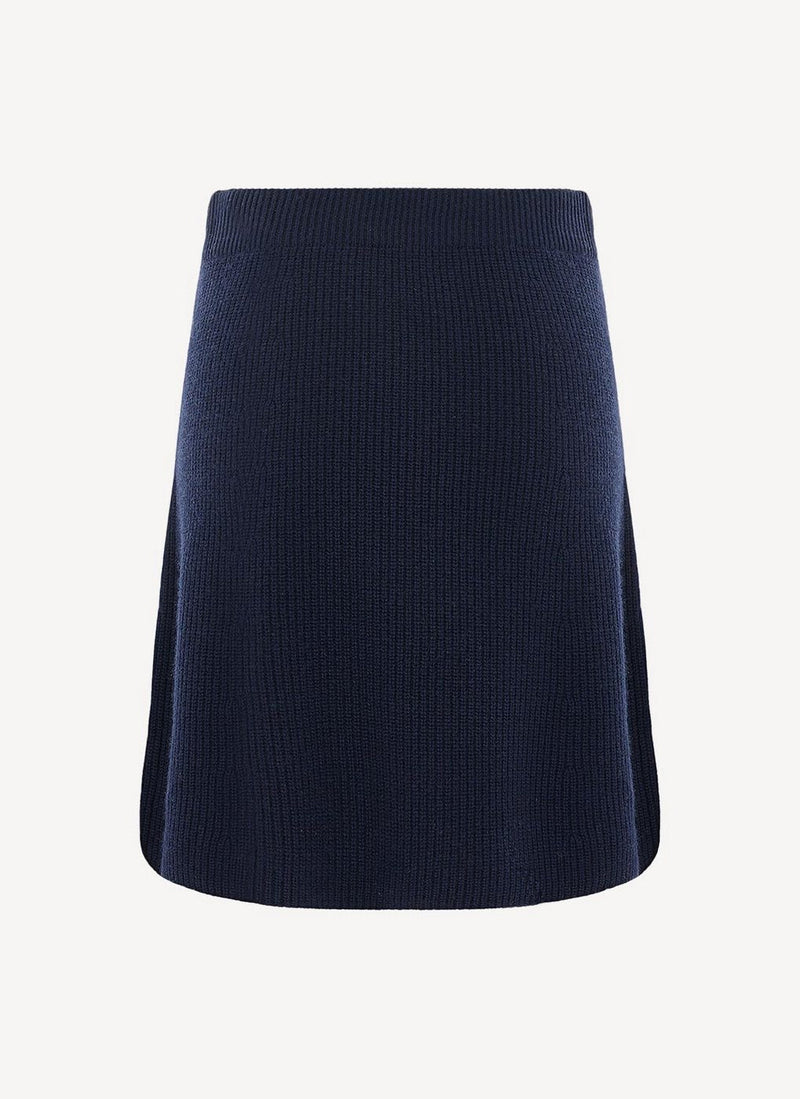 Maison Kitsune - All Over Stars Skirt - Navy - Femme