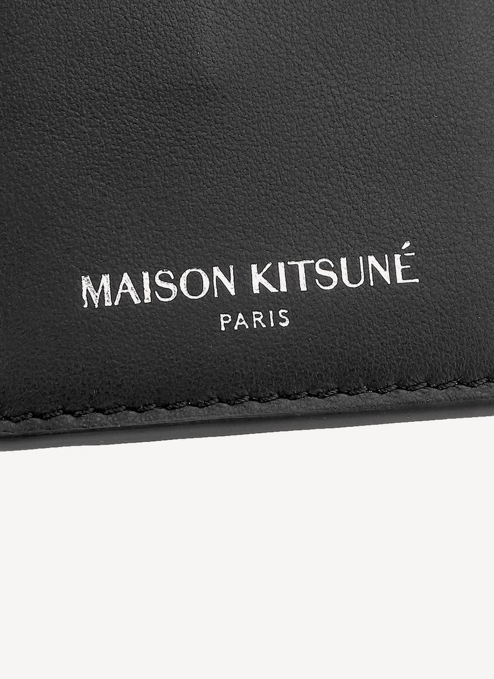 Maison Kitsune - Neck Cardholder - Black - Hombre