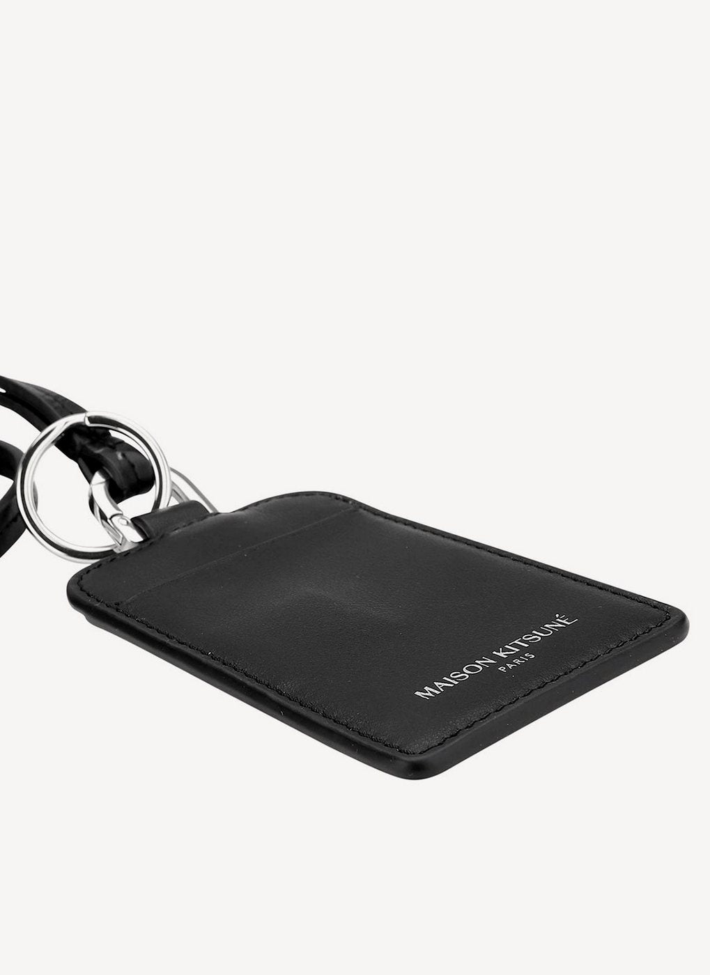 Maison Kitsune - Neck Cardholder - Black - Hombre