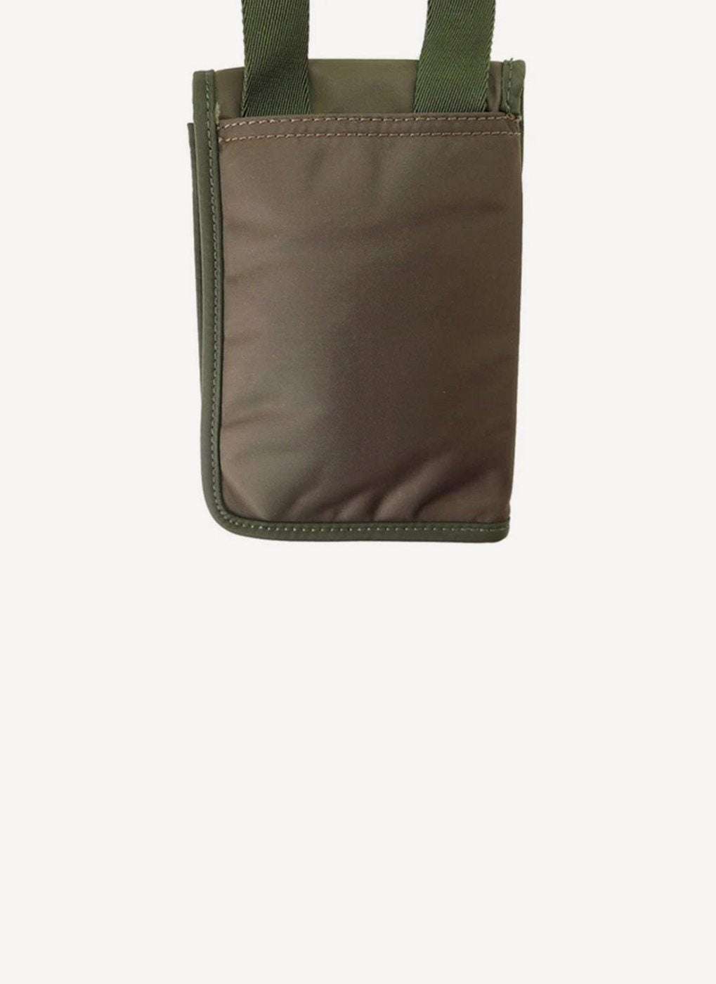 Maison Kitsune - Nylon Neck Pouch - Khaki - Homme