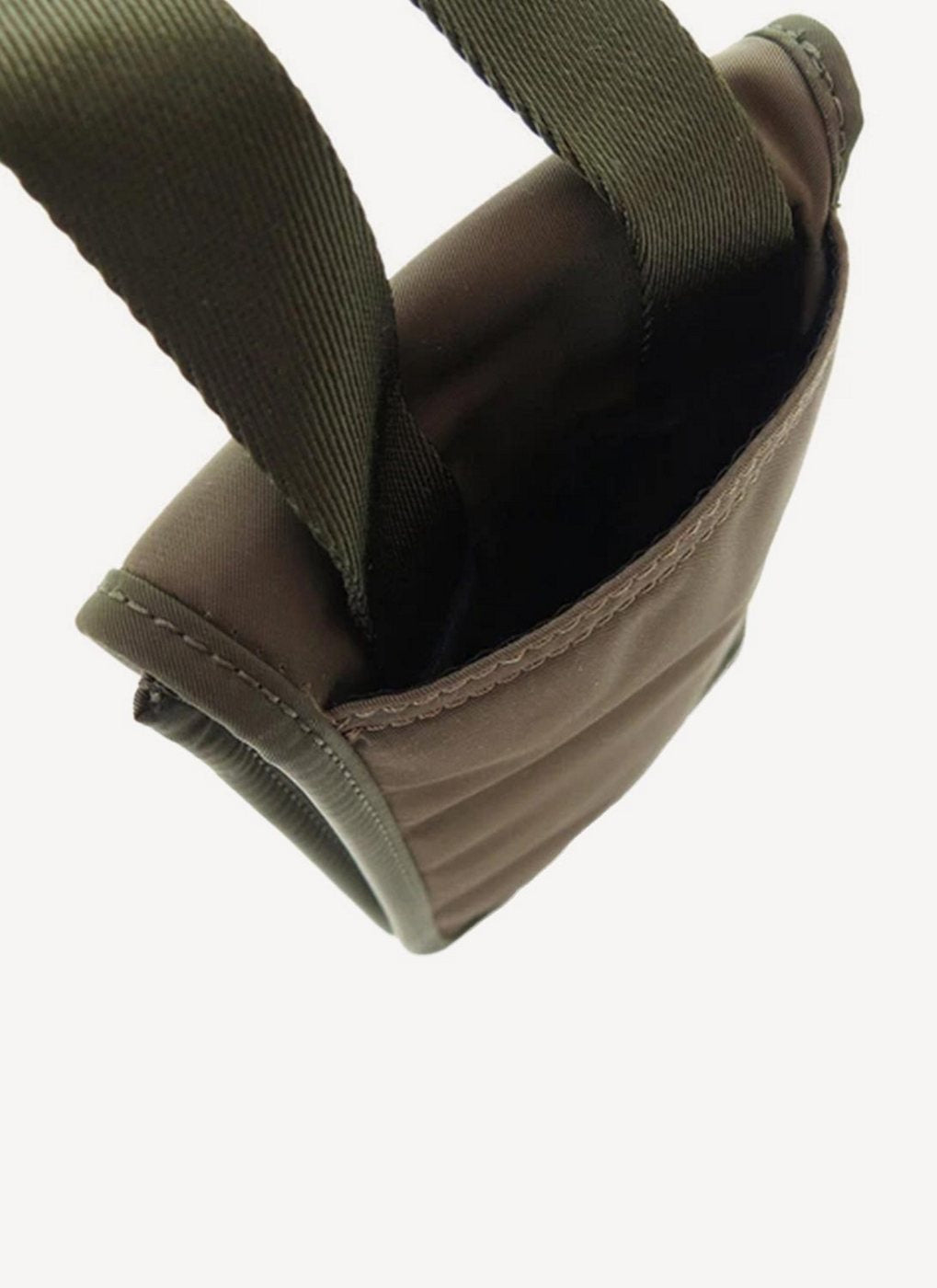 Maison Kitsune - Nylon Neck Pouch - Khaki - Homme