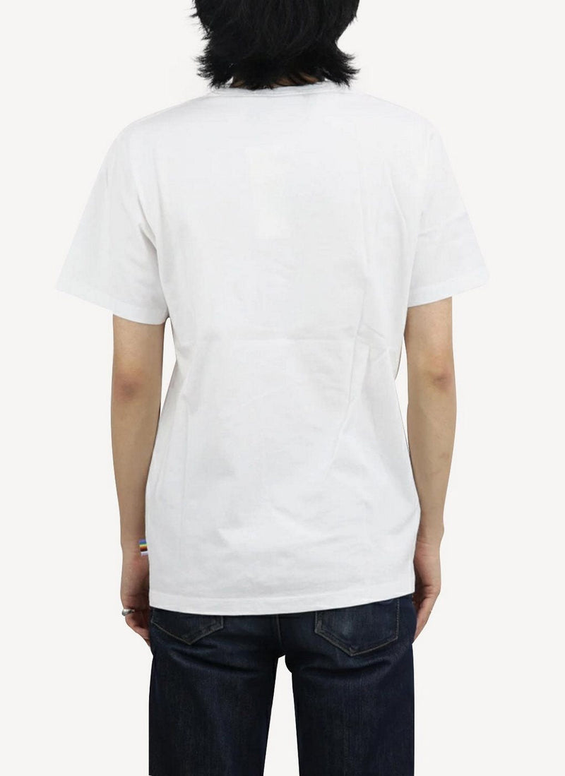 Maison Kitsune - Rainbow Fox Classic Tee-Shirt - Light Pink - Mixte