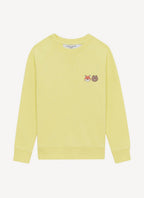 Maison Kitsune - Maison Kitsune X Line Friends Small Print Sweatshirt - Yellow - Mixte
