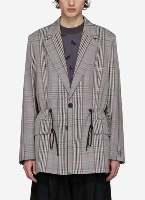 Maison Kitsune - Virgin Wool 2 Buttons Jacket - Grey - Homme