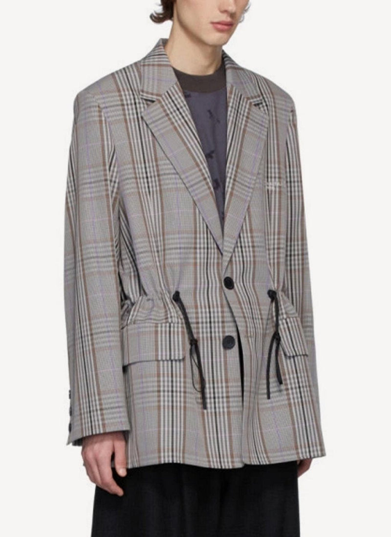 Maison Kitsune - Virgin Wool 2 Buttons Jacket - Grey - Homme
