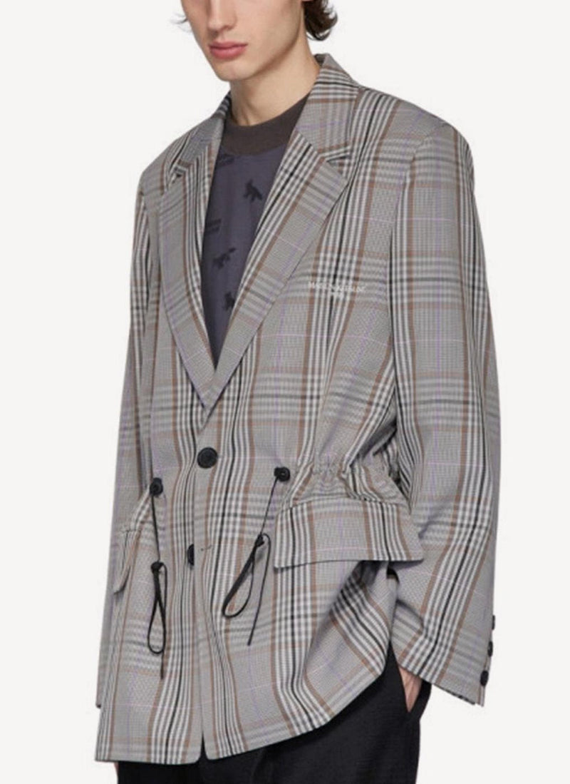 Maison Kitsune - Virgin Wool 2 Buttons Jacket - Grey - Homme