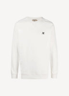 Maison Kitsune - Sweat Shirt Tricolor Fox Patch - White - Homme