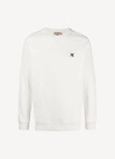 Maison Kitsune - Sweat Shirt Tricolor Fox Patch - White - Homme
