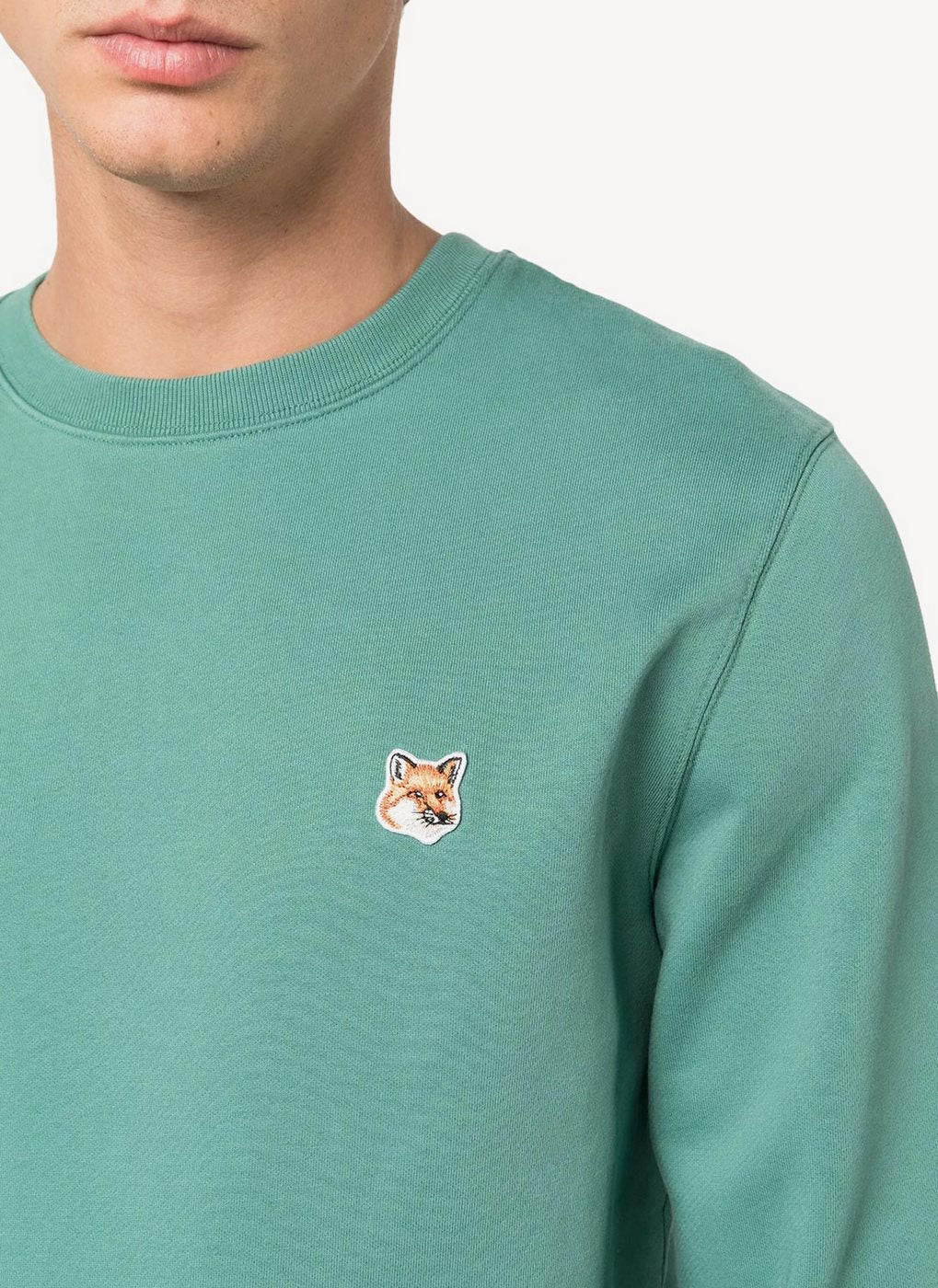 Maison Kitsune - Sudadera Je Suis Alle - Mint - Hombre