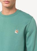 Maison Kitsune - Sweat Shirt Je Suis Alle - Mint - Homme