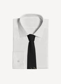 Maison Kitsune - Jacquard Fish Tie - Black - Hombre