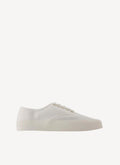 Maison Kitsune - Canvas Sneakers - White - Mixte