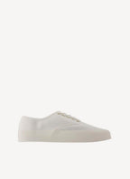 Maison Kitsune - Canvas Sneakers - White - Mixte