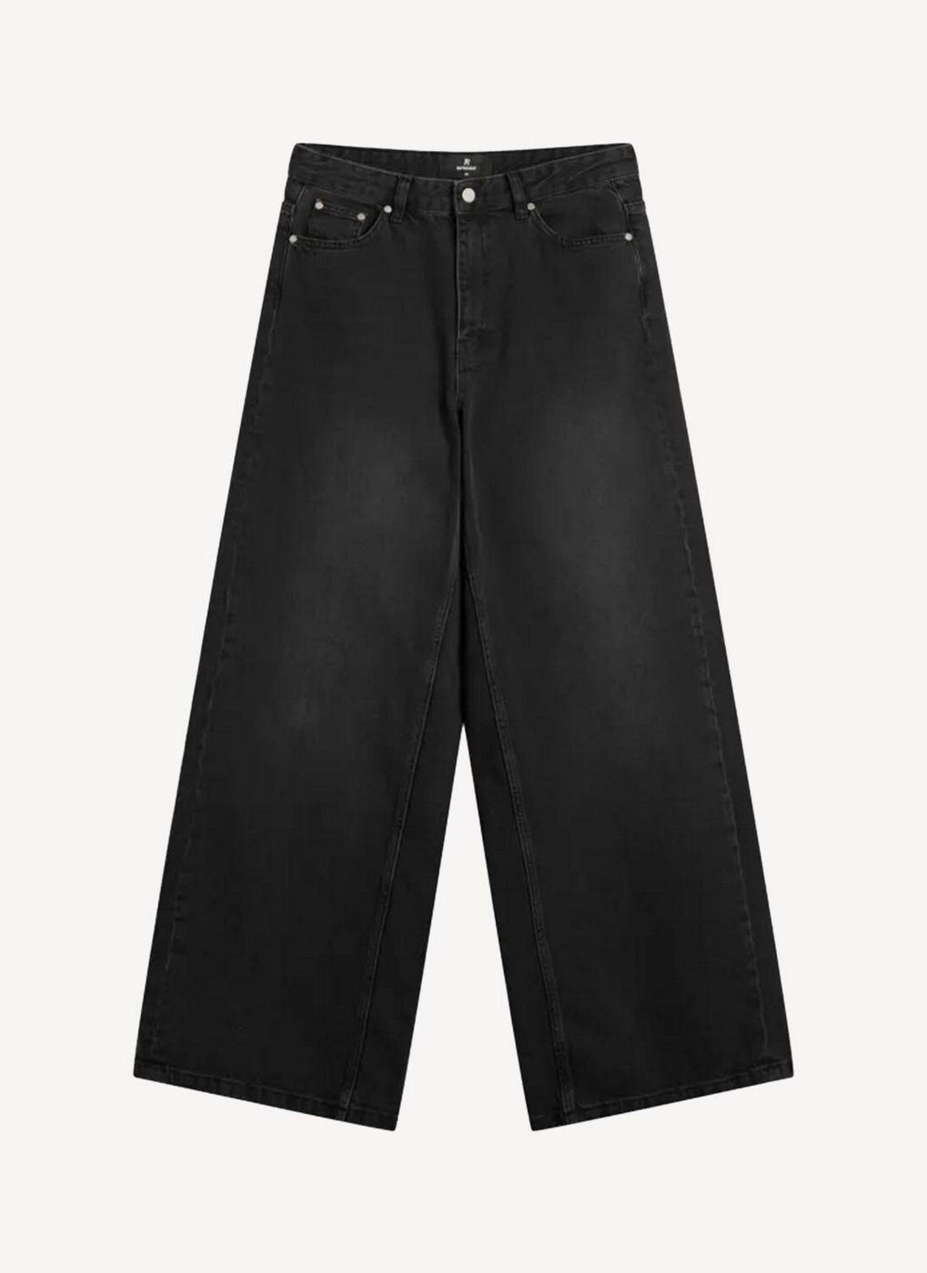 Maison Kitsune - Brut Grace High Waist Pant - Brut - Femme
