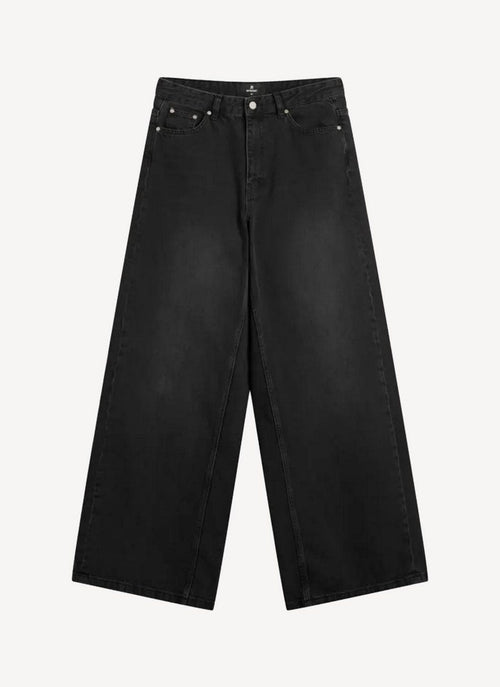 Maison Kitsune - Brut Grace High Waist Pant - Brut - Femme