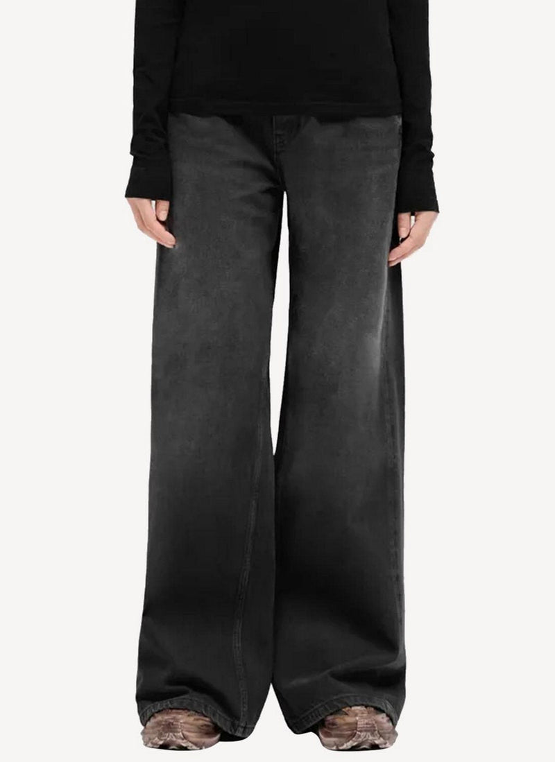 Maison Kitsune - Brut Grace High Waist Pant - Brut - Femme
