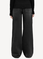 Maison Kitsune - Brut Grace High Waist Pant - Brut - Femme