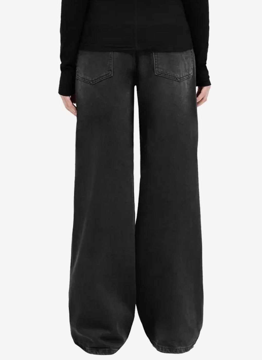 Maison Kitsune - Brut Grace High Waist Pant - Brut - Femme