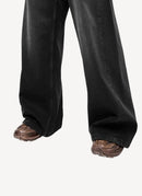 Maison Kitsune - Brut Grace High Waist Pant - Brut - Femme