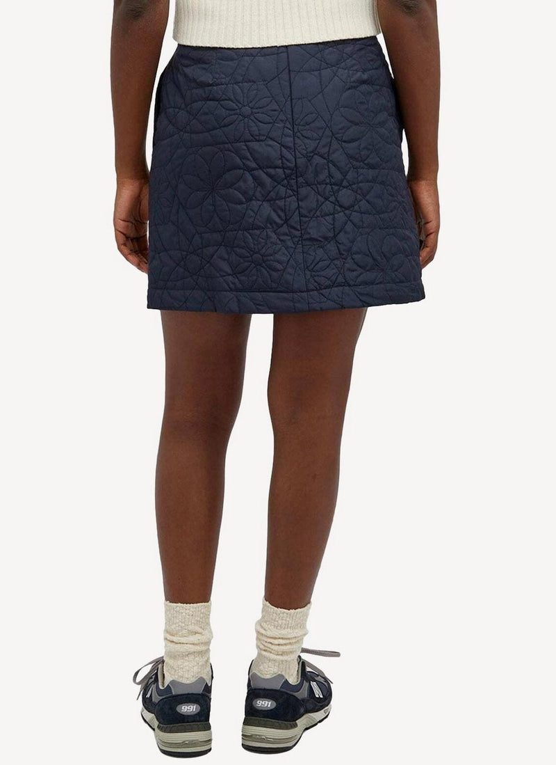 Maison Kitsune - Lili Wrap Around Skirt - Navy - Femme