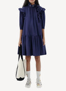 Maison Kitsune - Braided Bali Dress - Navy - Femme