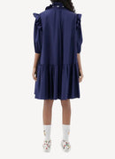 Maison Kitsune - Braided Bali Dress - Navy - Femme