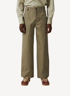 Maison Kitsune - Large Tailored Pants - Light Khaki - Hombre