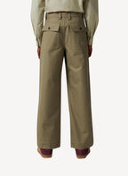 Maison Kitsune - Large Tailored Pants - Light Khaki - Hombre