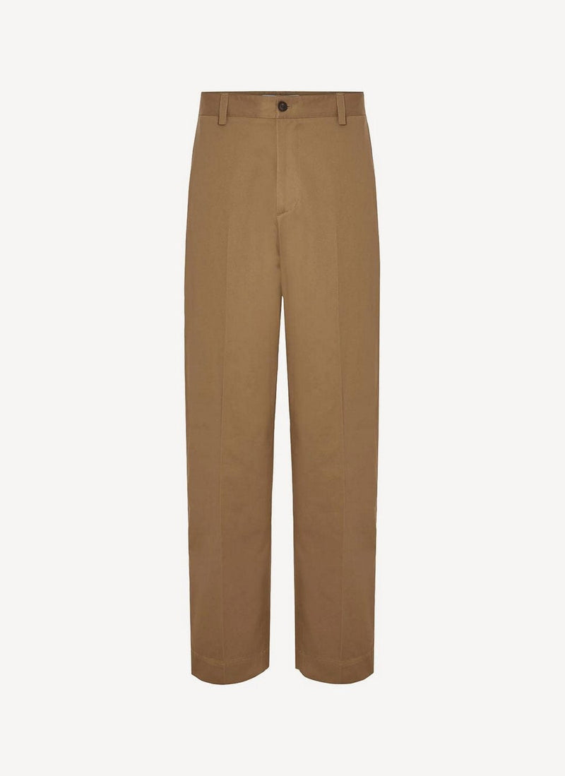 Maison Kitsune - Large Tailored Pants - Brown - Homme