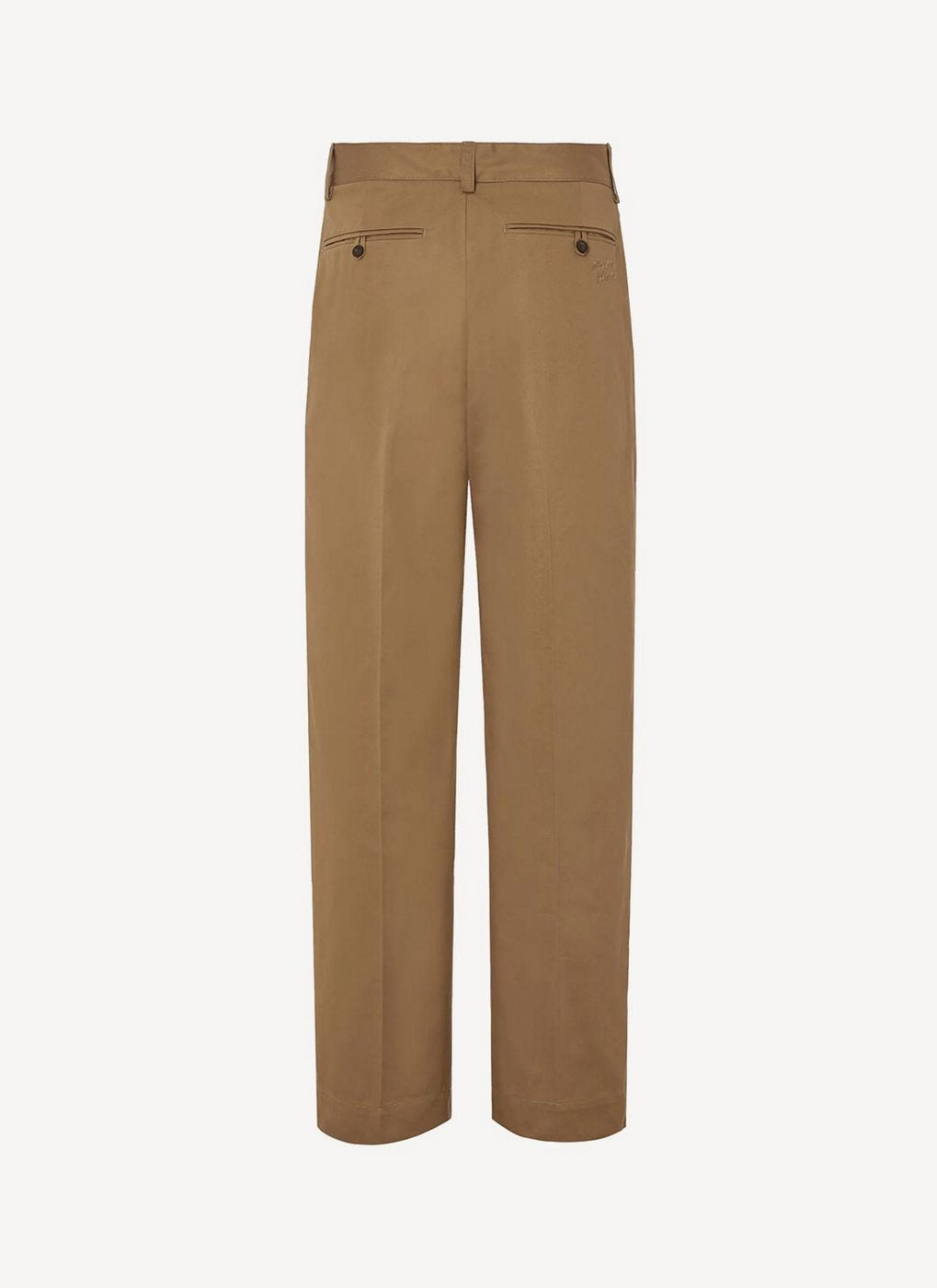 Maison Kitsune - Large Tailored Pants - Brown - Men