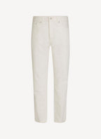 Maison Kitsune - Large Pleated Bermuda - White - Homme