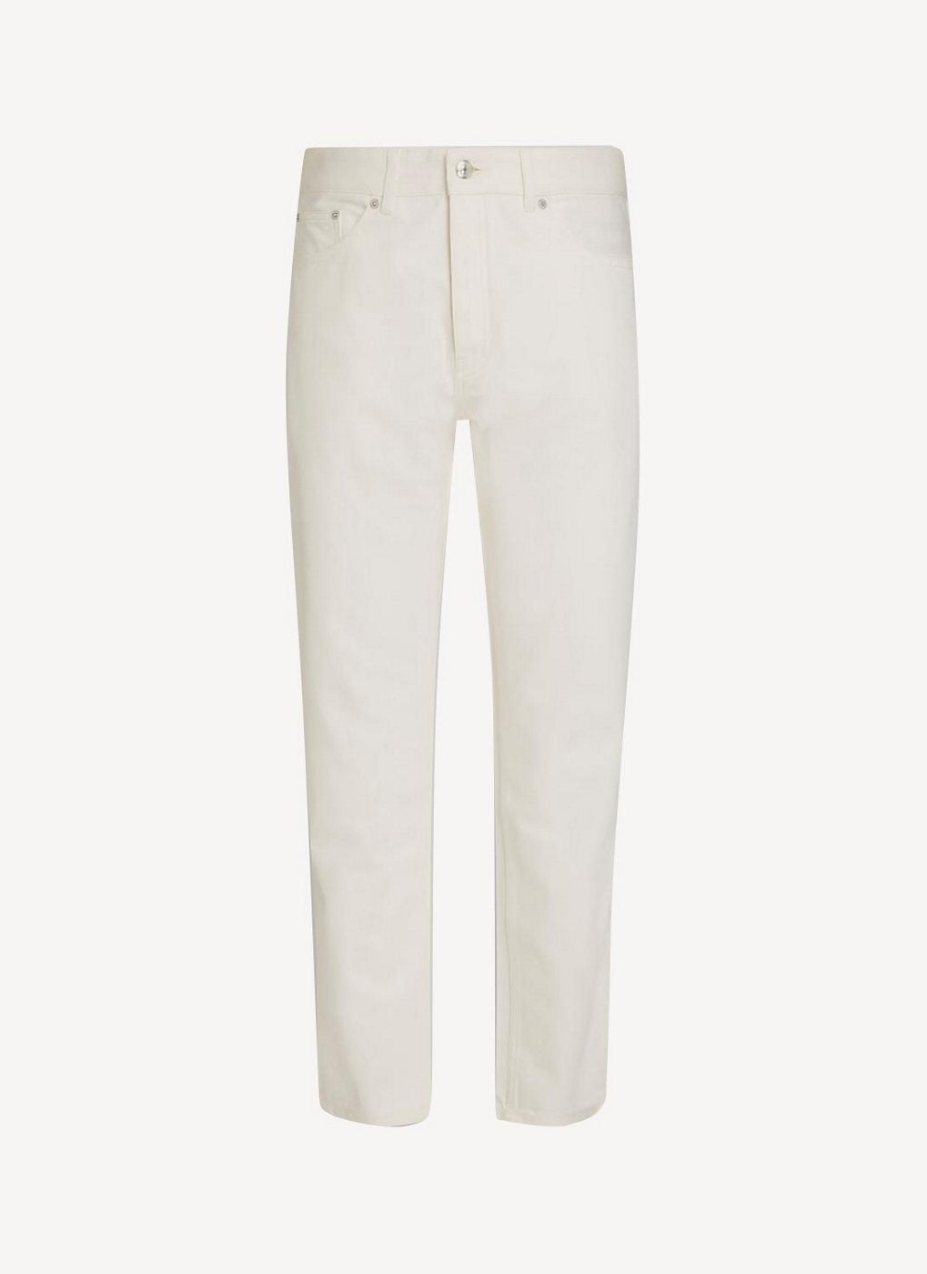 Maison Kitsune - Large Pleated Bermuda - White - Homme