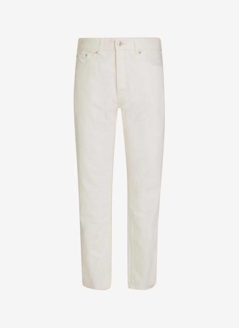 Maison Kitsune - Large Pleated Bermuda - White - Homme