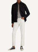 Maison Kitsune - Large Pleated Bermuda - White - Homme