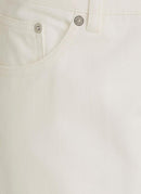 Maison Kitsune - Large Pleated Bermuda - White - Homme