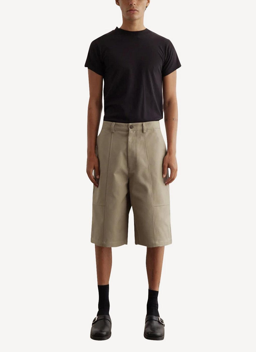 Maison Kitsune - Tailored Shorts - Khaki - Men