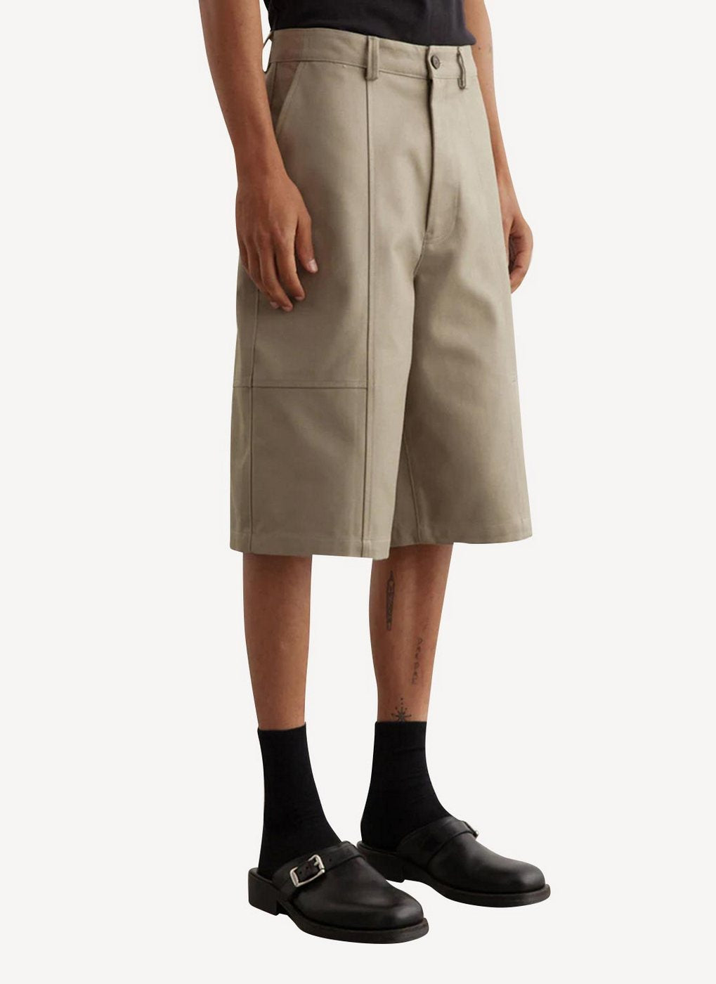 Maison Kitsune - Tailored Shorts - Khaki - Men