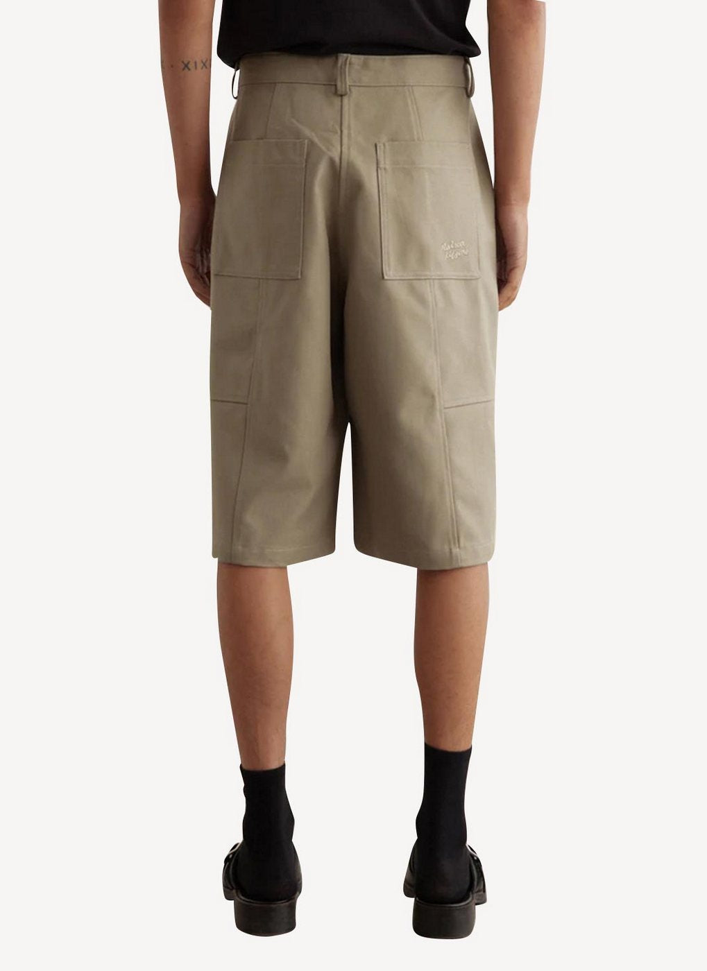 Maison Kitsune - Tailored Shorts - Khaki - Men