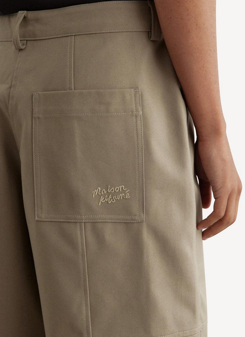 Maison Kitsune - Tailored Shorts - Khaki - Men