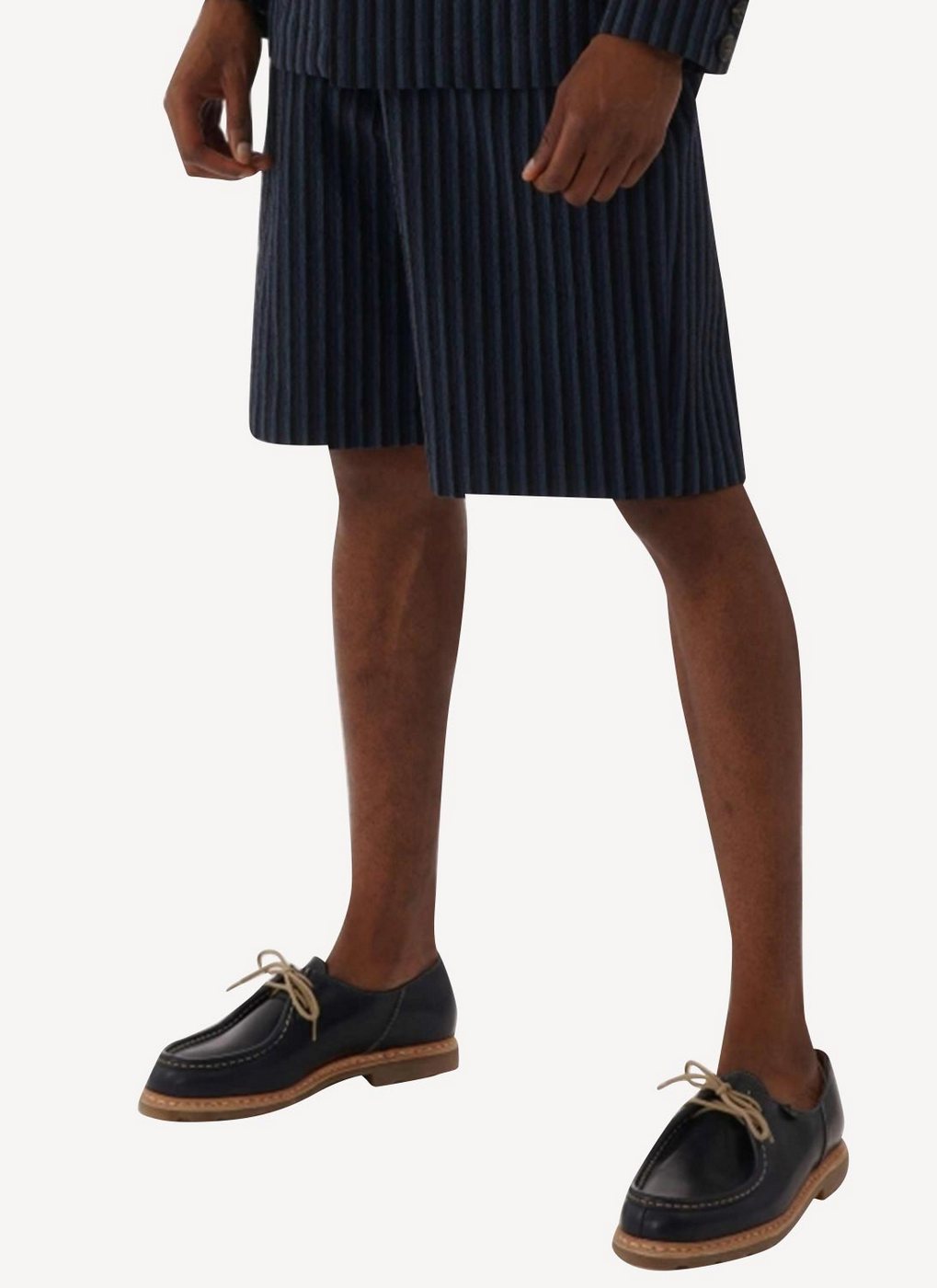 Maison Kitsune - Shorts de sastrería - Azul marino - Hombre