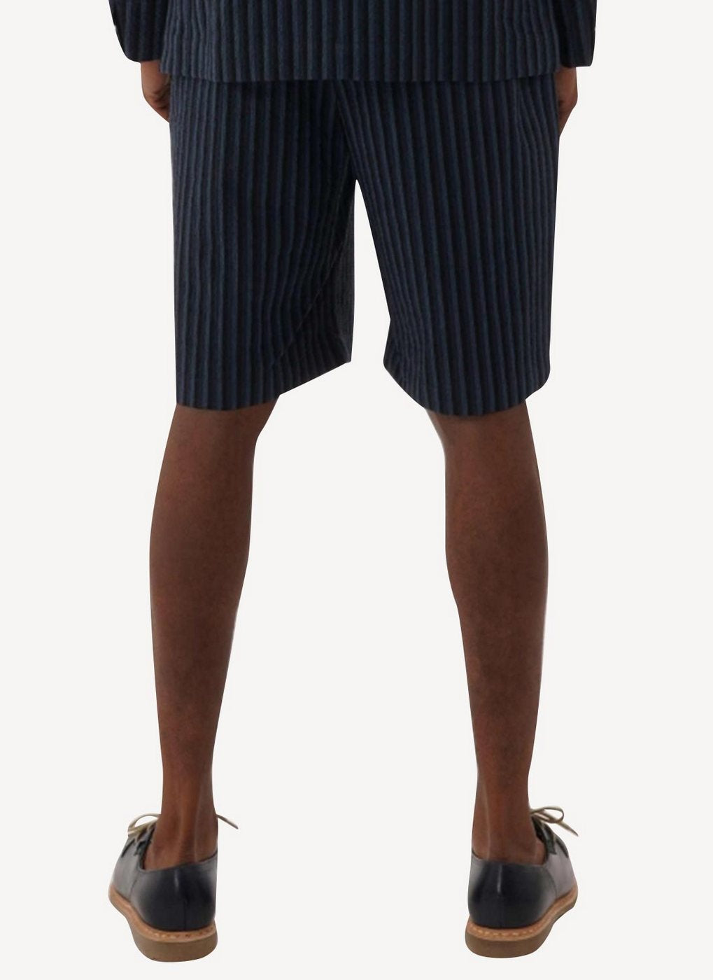 Maison Kitsune - Shorts de sastrería - Azul marino - Hombre
