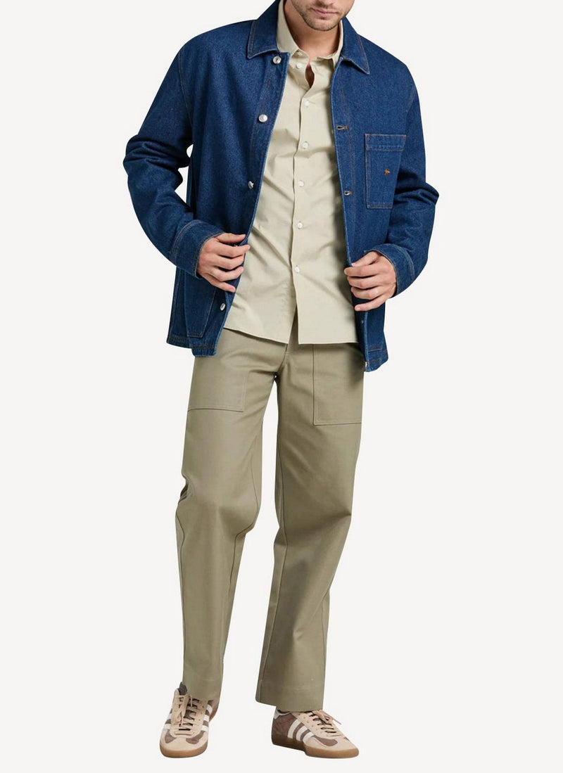 Maison Kitsune - Zipped Blouson - Indigo - Homme