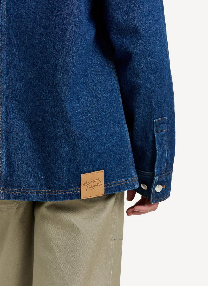 Maison Kitsune - Zipped Blouson - Indigo - Homme