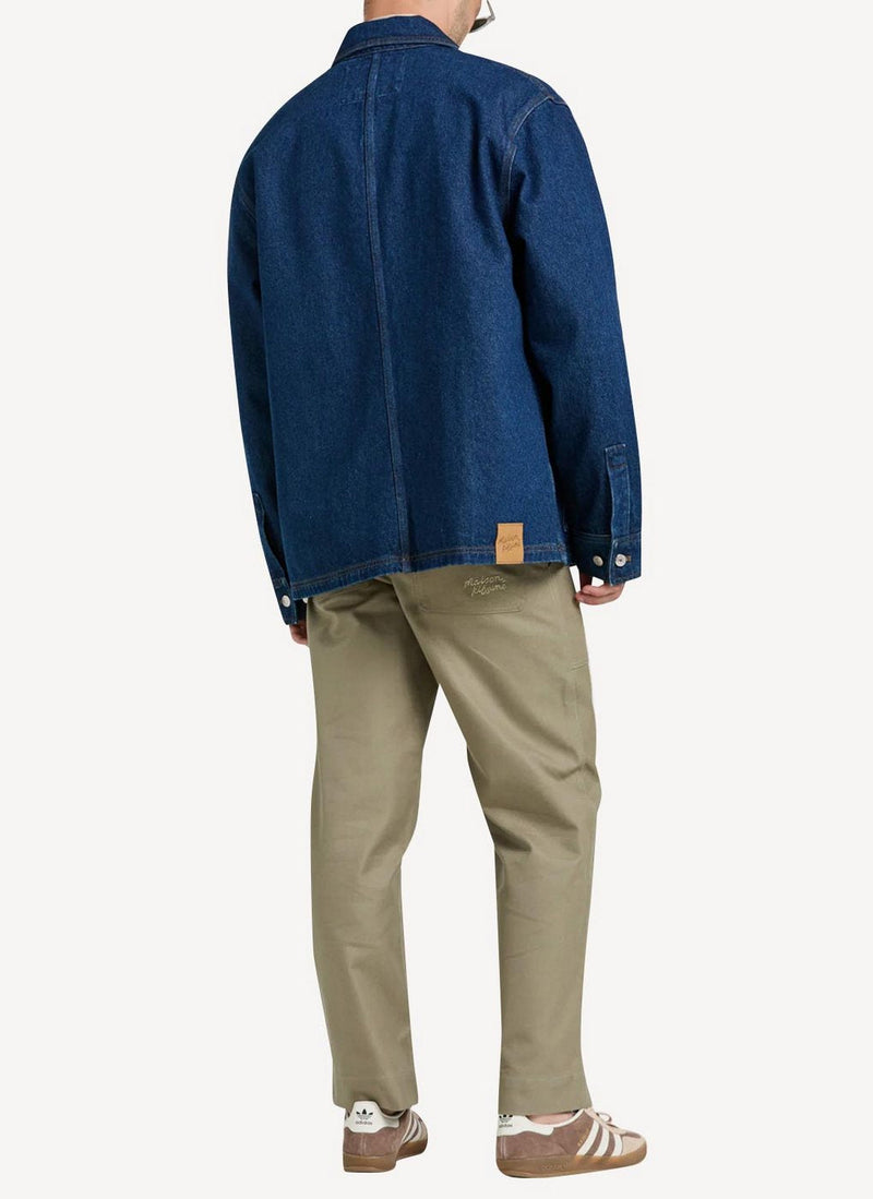 Maison Kitsune - Zipped Blouson - Indigo - Homme