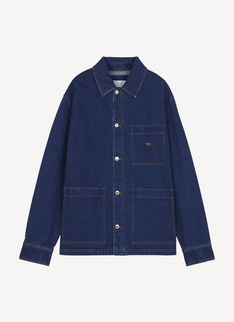 Maison Kitsune - Zipped Blouson - Indigo - Homme