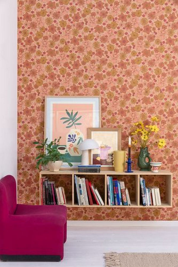 Paloma - Papier Peint - Bégonia