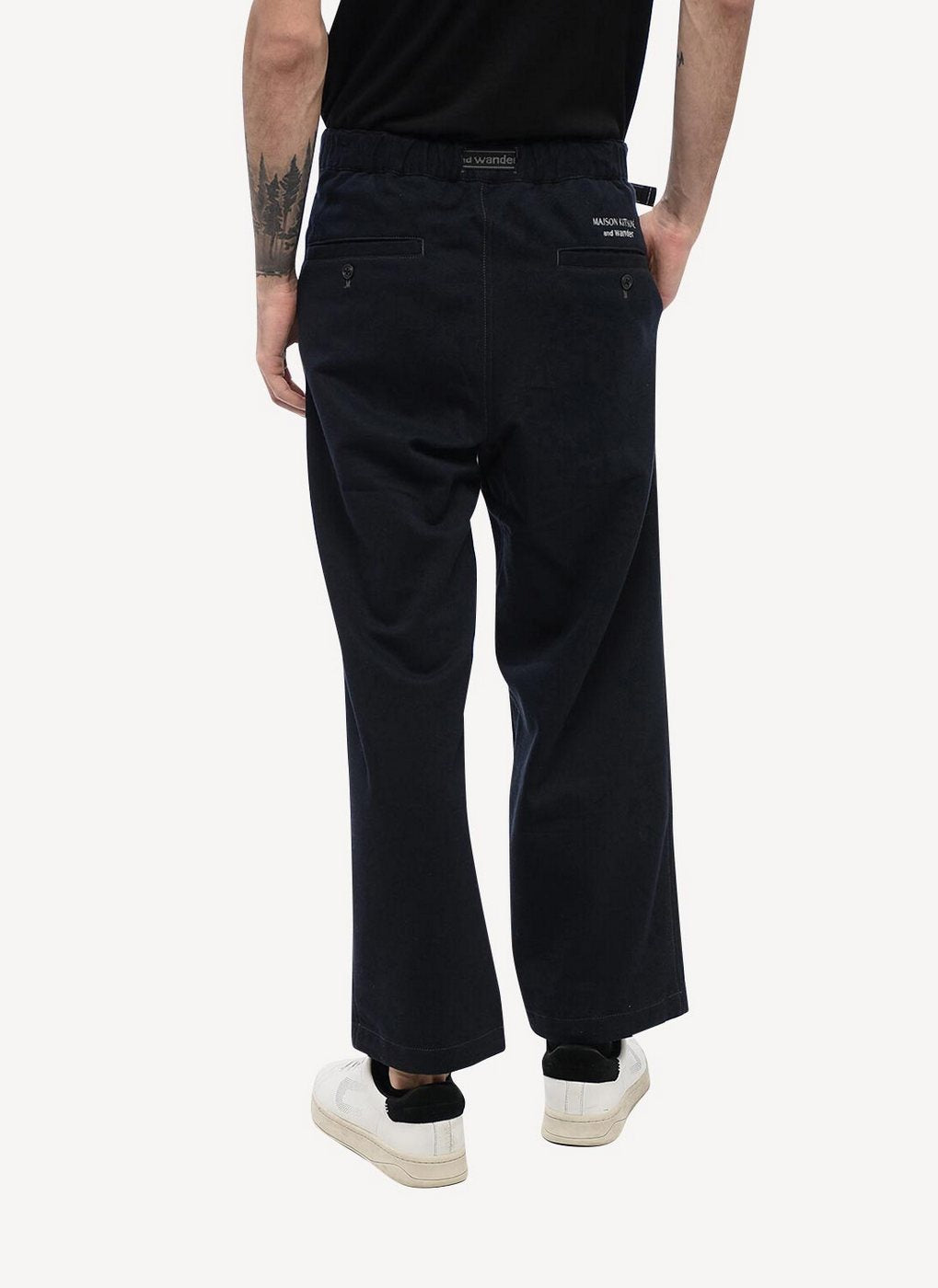 Maison Kitsune - Adam Straight Pant - Raw - Men