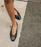 Ballerine Camila - Pelle liscia / verniciata - Nero
