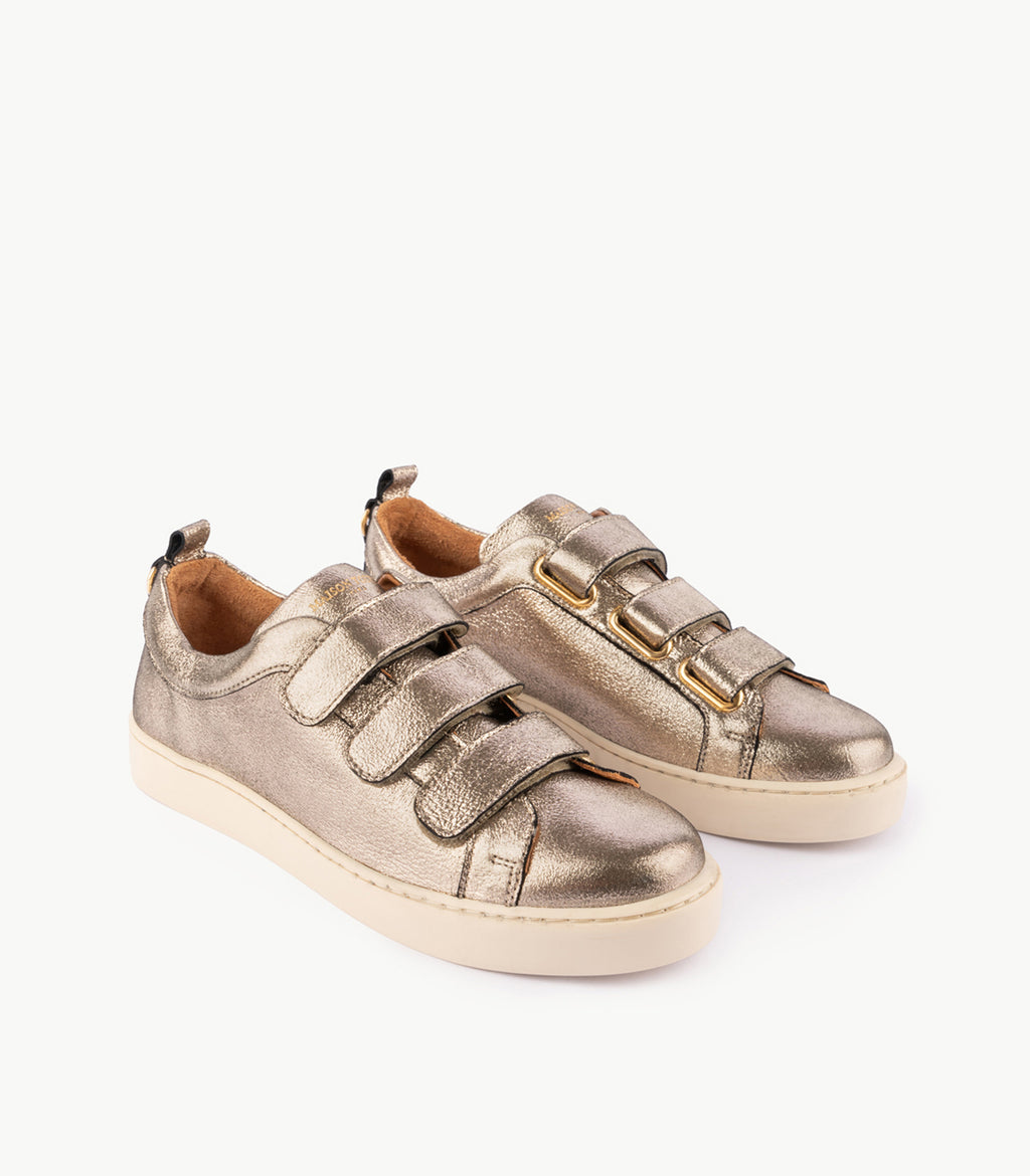 Sneakers Anaïda - Pelle metallizzata - Dorato